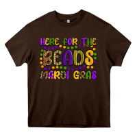 Chocolate Brown here for the beads mardi gras Heavy Core Tee - OliviaCreatesArt