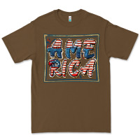 Cacao America Premium Tee - FaDigitalArtStudio
