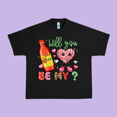 Will You Be My Urban Heavy Tee Designed By Lillyallendesigns