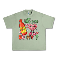 Oil Green will you be my Urban Heavy Tee - LillyAllenDesigns