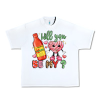 White will you be my Urban Heavy Tee - LillyAllenDesigns