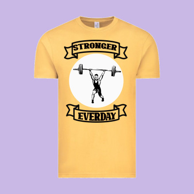 Stronger Everday Vintage Tee Designed By Bettercallsaul
