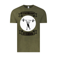 Vintage Olive stronger everday Vintage Tee - Bettercallsaul