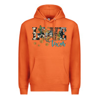 Carrot love texas map sunflower cactus cowhide leopard Premium Hoodie - Artiststas