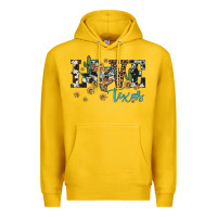 Lemon love texas map sunflower cactus cowhide leopard Premium Hoodie - Artiststas
