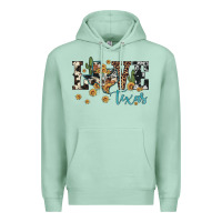 Seafoam love texas map sunflower cactus cowhide leopard Premium Hoodie - Artiststas