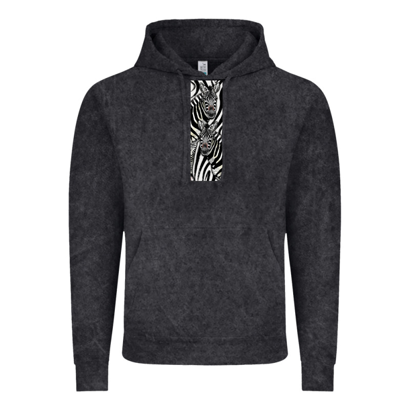 Zebra Vintage Hoodie by LillyAllenDesigns | Teevron