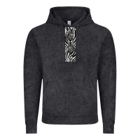 Vintage Black Zebra Vintage Hoodie - LillyAllenDesigns