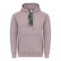 Vintage Zinc Zebra Vintage Hoodie - LillyAllenDesigns