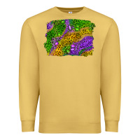 Antique Gold Leopard Gemstone Mardi Gras Premium Sweatshirt - RanaPortraitStore