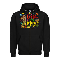 Black My first cinco de mayo Zipper Hoodie - RanaPortraitStore