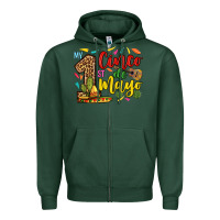 Sports Green My first cinco de mayo Zipper Hoodie - RanaPortraitStore