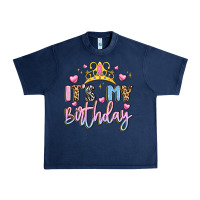 Navy its my birthday la Urban Heavy Tee - LillyAllenDesigns