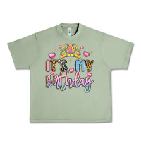 Oil Green its my birthday la Urban Heavy Tee - LillyAllenDesigns