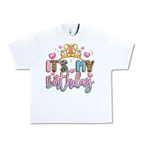 White its my birthday la Urban Heavy Tee - LillyAllenDesigns