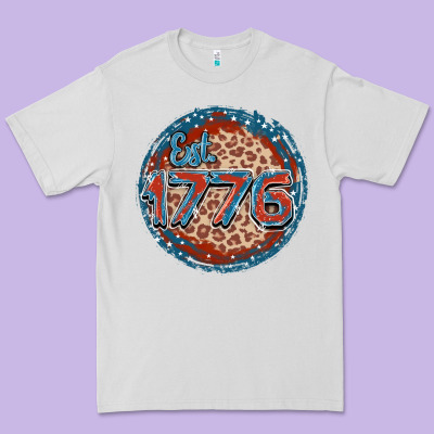 Est. 1776 Premium Tee Designed By Fadigitalartstudio
