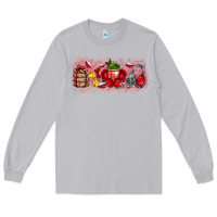 Moon Dust Merry Christmas Long Sleeve Tee - CowhideDigitalArt