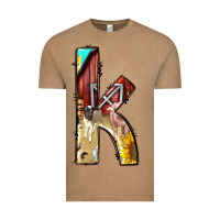 Vintage Coffee farm life alphabet lowercase letters k Vintage Tee - BundleAndBundleShop