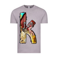 Vintage Zinc farm life alphabet lowercase letters k Vintage Tee - BundleAndBundleShop