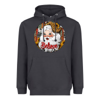 Smoke believe Santa Claus Christmas Heavyweight Hoodie - Jasminsmagicworld