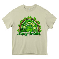 Mossy st. patrick's day happy go lucky Heavy Core Tee - RanaPortraitStore