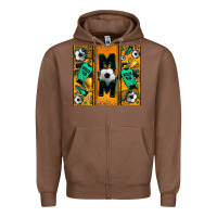 Chestnut soccer mom tumbler Zipper Hoodie - Jasminsmagicworld