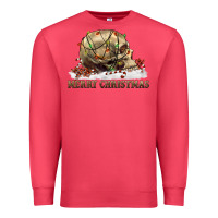 Cardinal Merry christmas skull Premium Sweatshirt - RanaPortraitStore
