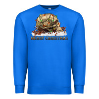 True Royal Merry christmas skull Premium Sweatshirt - RanaPortraitStore
