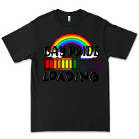 Black Gay pride loading Premium Tee - FaDigitalArtStudio