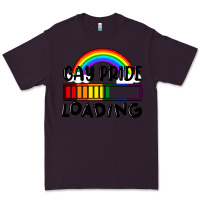 Plum Gay pride loading Premium Tee - FaDigitalArtStudio