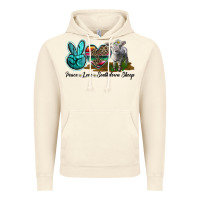 Vintage Artic Peace Love Southdown Sheep Vintage Hoodie - LillyAllenDesigns