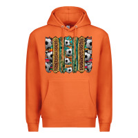 Carrot soccer camouflage serape cowhide turquoise leopard glitter  brushstrok Premium Hoodie - Artiststas
