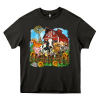 Asphalt farm life olivia Heavy Core Tee - OliviaCreatesArt