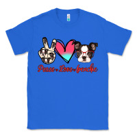 True Royal Peace Love Frenchie Classic Tee - Jasminsmagicworld