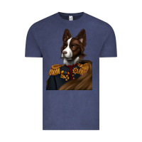 Vintage Denim Pet Portraits, Custom Pet Portraits, Renaissance Pet Portraits, Vintage Tee - RanaPortraitStore