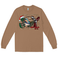 Toasted Coconut joy Christmas Long Sleeve Tee - CowhideDigitalArt