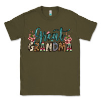 Army Green great grandma Classic Tee - OliviaCreatesArt