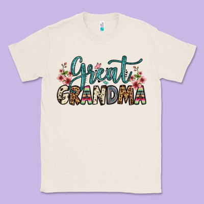 Great Grandma Classic Tee Designed By Oliviacreatesart