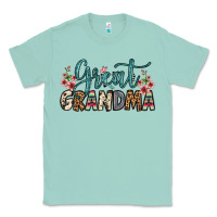 Seafoam great grandma Classic Tee - OliviaCreatesArt