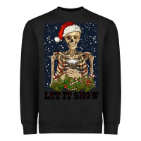 Black let it snow Heavyweight Sweatshirt - RanaPortraitStore