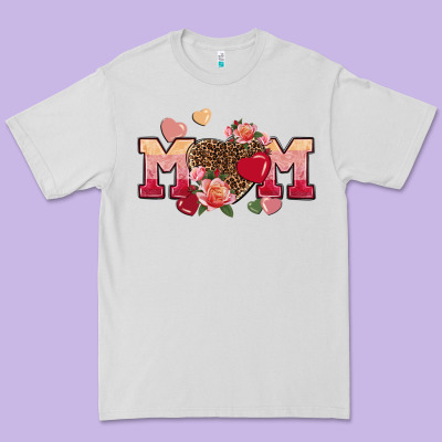 Valentine's Day Mom Mother's Day Premium Tee Designed By Fadigitalartstudio