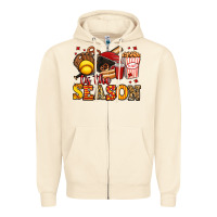 Sandshell tis the season softball Zipper Hoodie - Jasminsmagicworld
