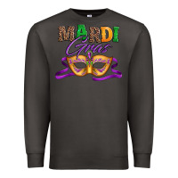 Smoke happy mardi gras carnival mask Premium Sweatshirt - Jasminsmagicworld