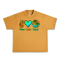 Peanut Butter peace love beach Urban Heavy Tee - Jasminsmagicworld