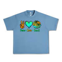 Pebble Blue peace love beach Urban Heavy Tee - Jasminsmagicworld