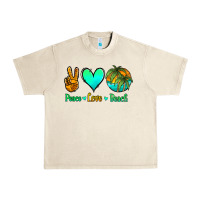 Sandshell peace love beach Urban Heavy Tee - Jasminsmagicworld