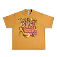 Peanut Butter birthday diva pink and gold glitter Urban Heavy Tee - LillyAllenDesigns