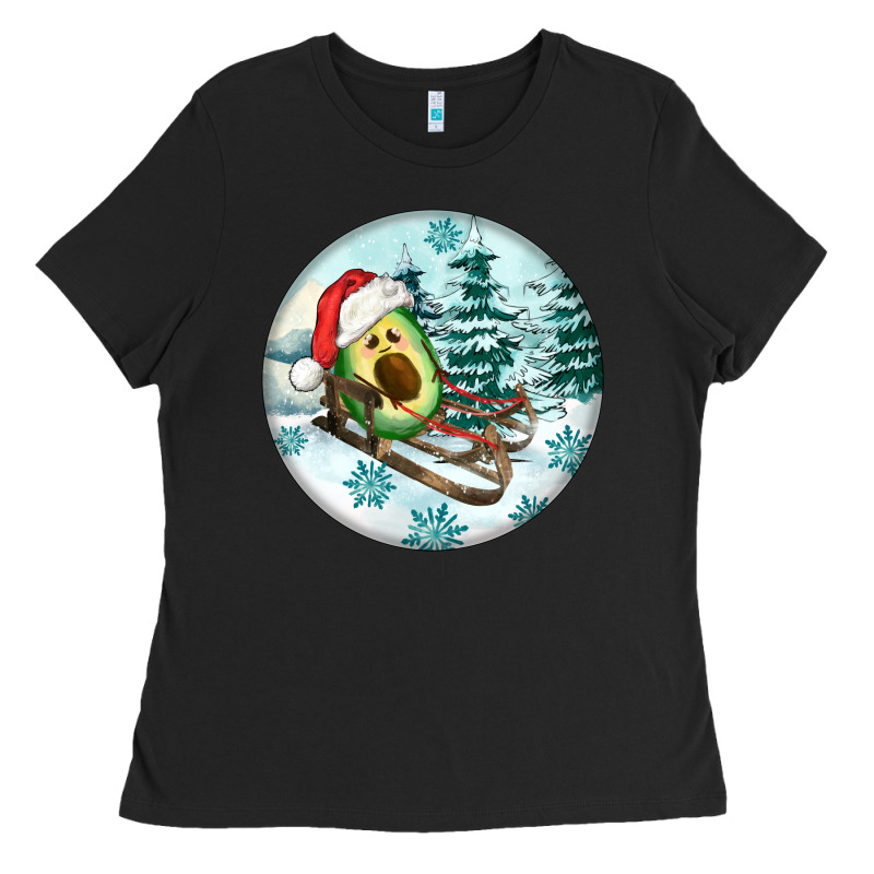 Slide Avocado Ladies Tee by FaDigitalArtStudio | Teevron