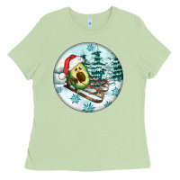 Matcha Slide Avocado Ladies Tee - FaDigitalArtStudio