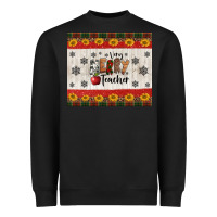 Black very merry teacher Heavyweight Sweatshirt - Jasminsmagicworld